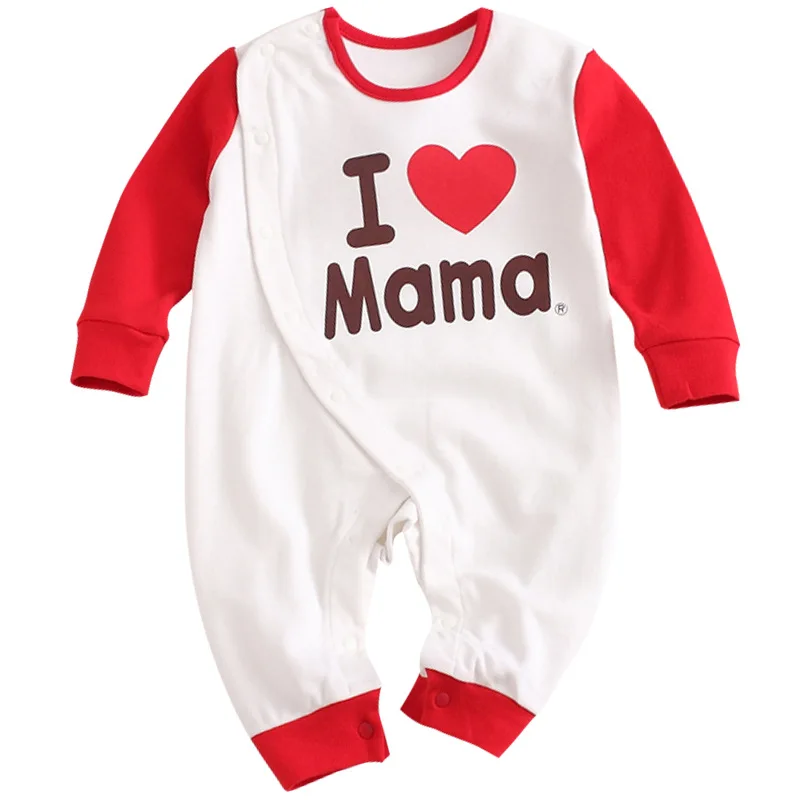 Spring New Infants Clothes Romper Cotton letter print 10.15