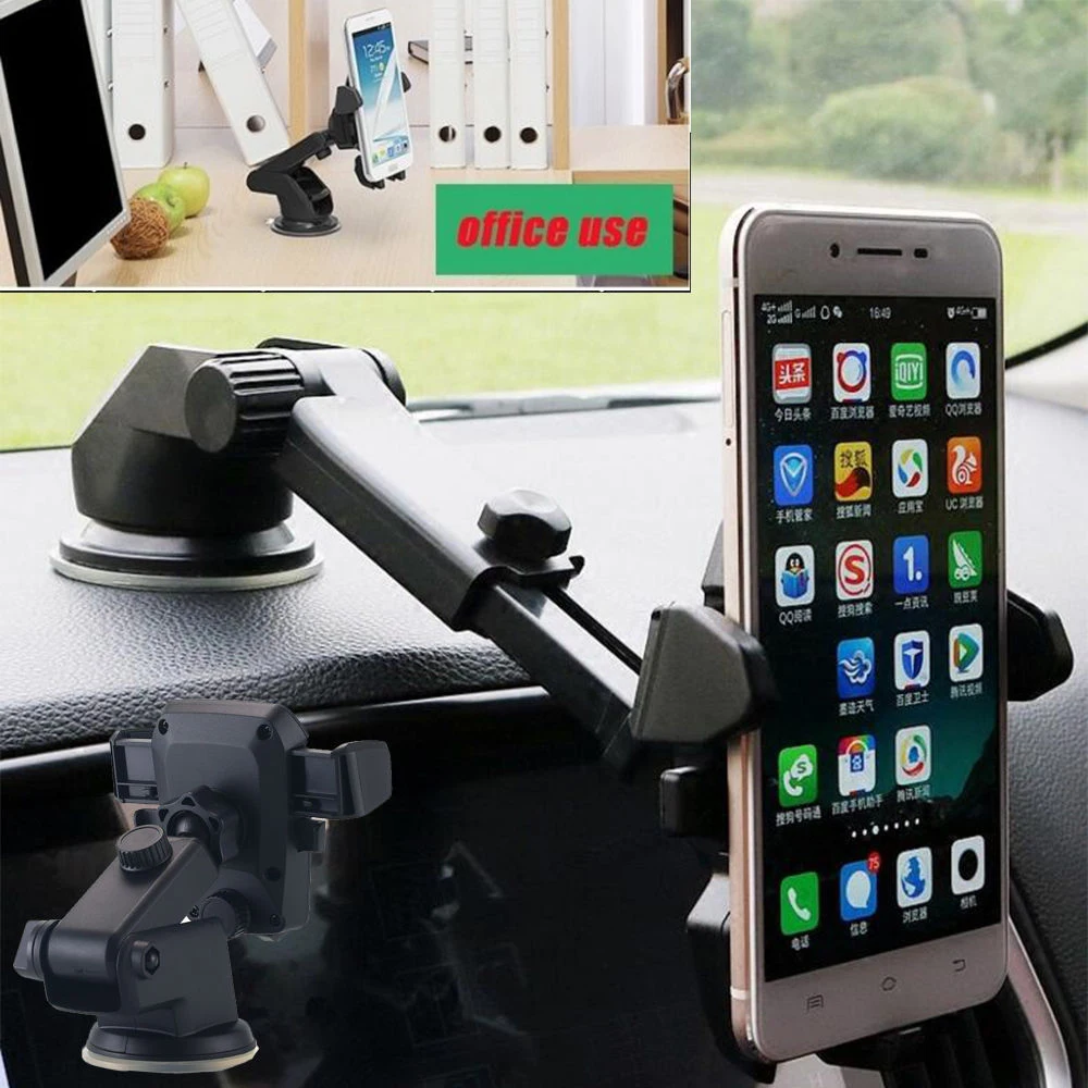 Telefon Halter Universal 360 ° Auto Windschutz Dashboard Halter Halterung Für GPS PDA Handy Stehen
