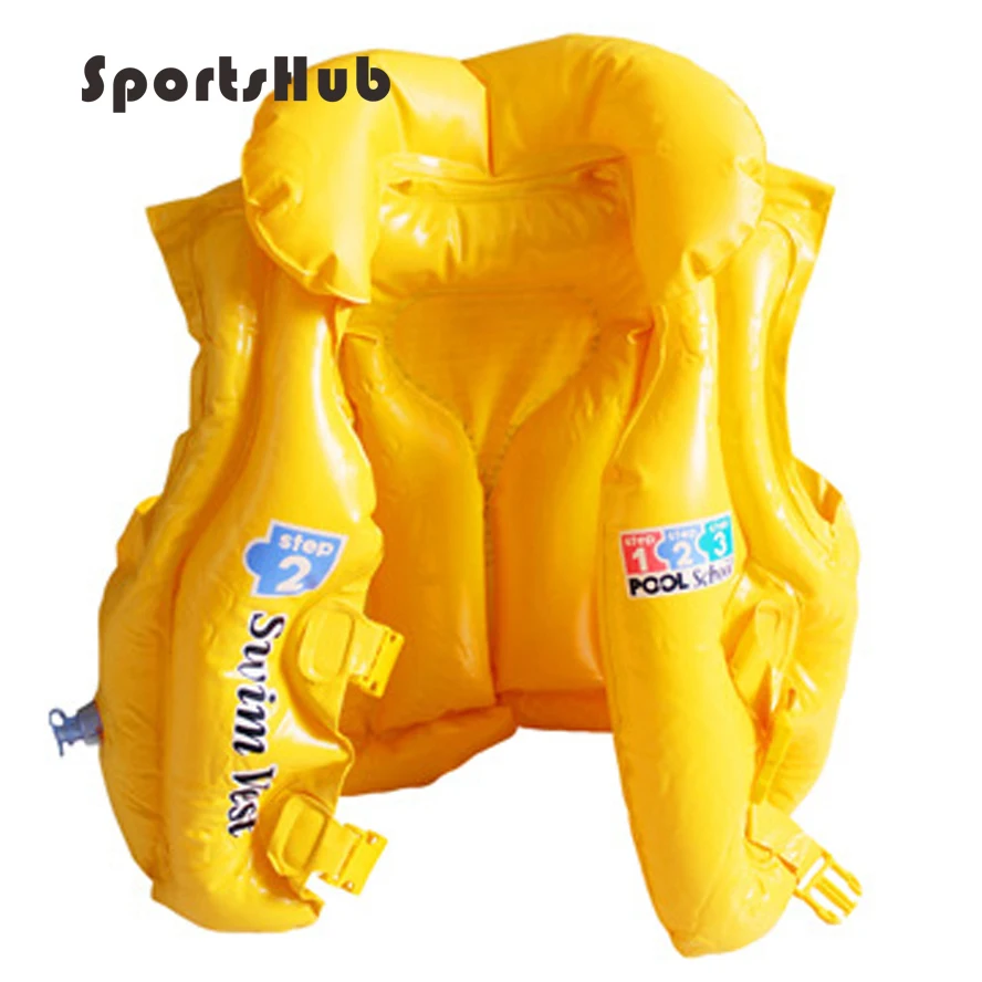 Sportshub Ecofriendly Children Kids Babys Inflatable Life Vest Swiwmsuit Child Swimming Safety