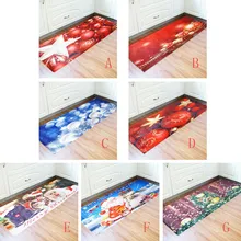 Напольные коврики, рождественские разноцветные напольные входные двери, коврик для ванной комнаты, коврик для ванной комнаты, кухонные Коврики для спальни, Декор#45