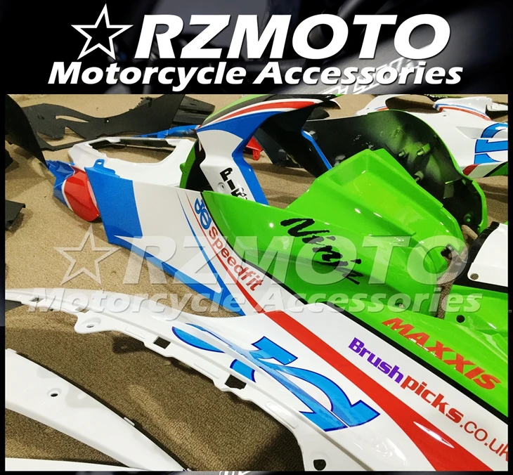ABS мотоцикл обтекатель комплект для KAWASAKI ZX-10R 2011- год кузов литьевая форма Магазин № 2073