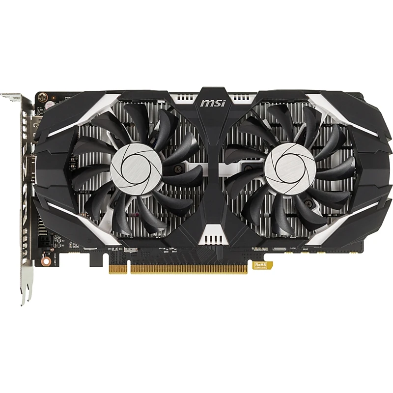 Video card MSI Nvidia GeForce GTX 1050TI, GeForce GTX 1050 Ti 4GT OC