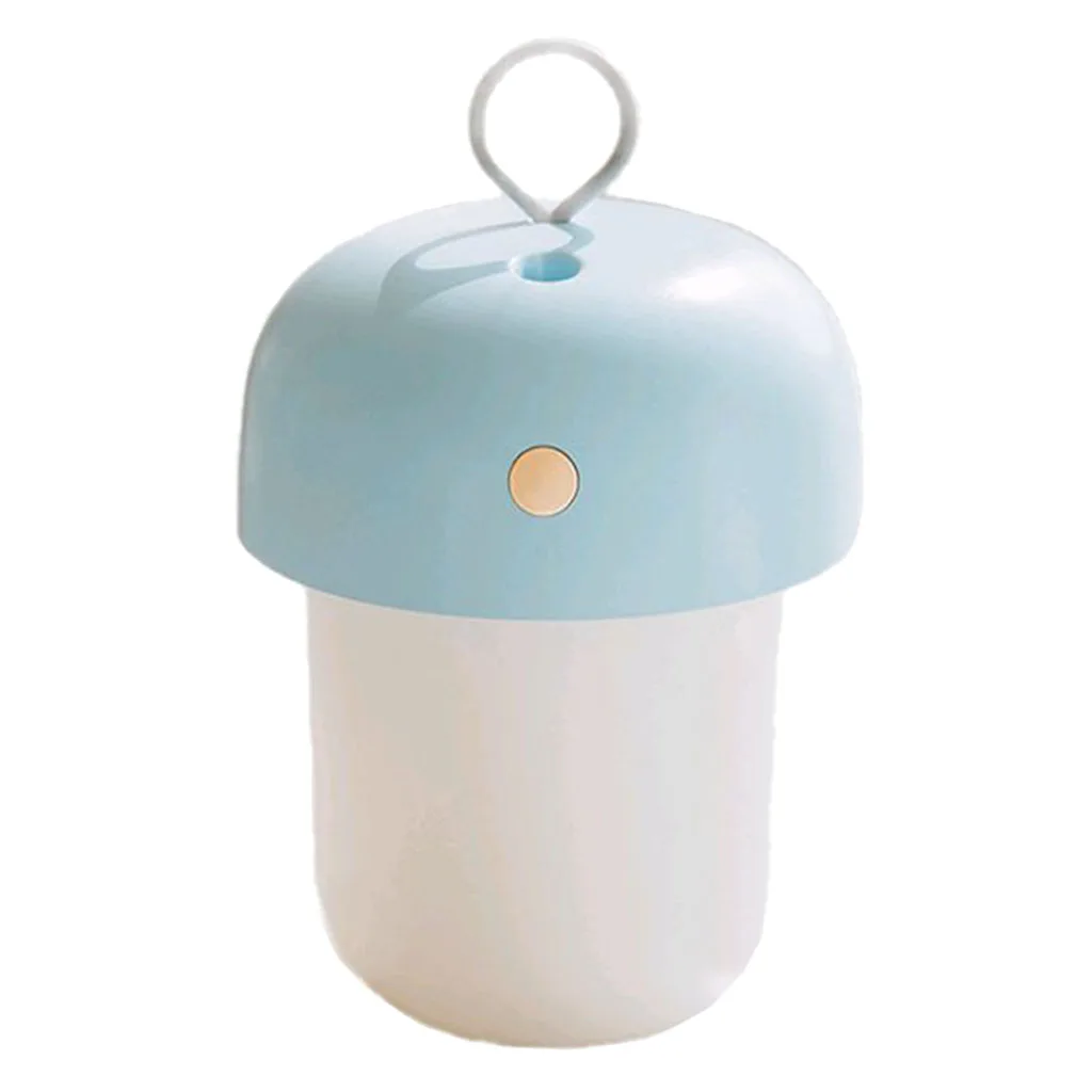 USB Rechargeable Mini Portable Air Humidifier with Soft Night Light 420ML Bottle Capacity Small Cool Mist Humidifier For Home