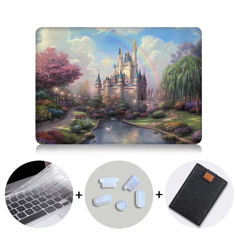 MTT чехол для ноутбука Macbook Air Pro retina 11 12 13 15 с сенсорной панелью, масляной краской, чехол для mac book Pro 13,3, 15,4 дюймов, чехол - Цвет: MB06