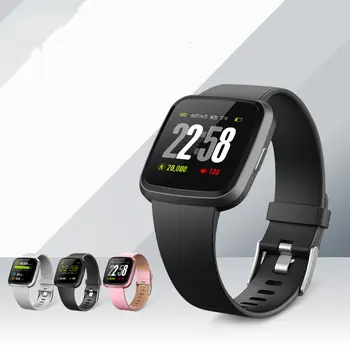 

V12C Waterproof Sports Bracelet Adult Pedometer Calorie Monitoring Smart Watch Sleep Monitor Full Screen Top Sales
