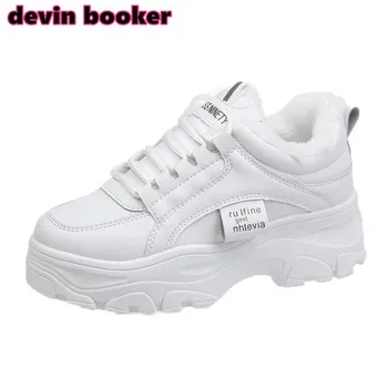 

New listing hot sale winter Plus velvet cotton shoes women sports shoes running shoes D1A09