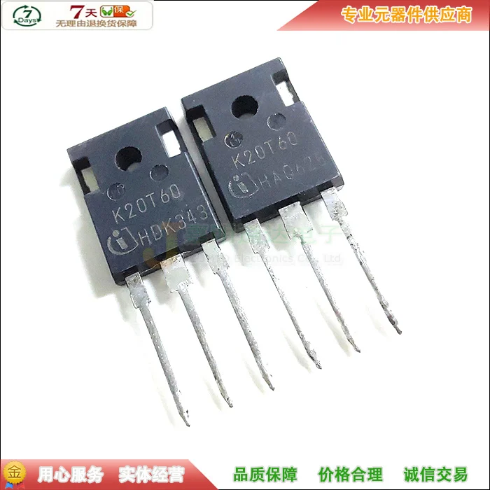 5 шт./K20T60 IKW20N60T N-TO-247 600V 20A