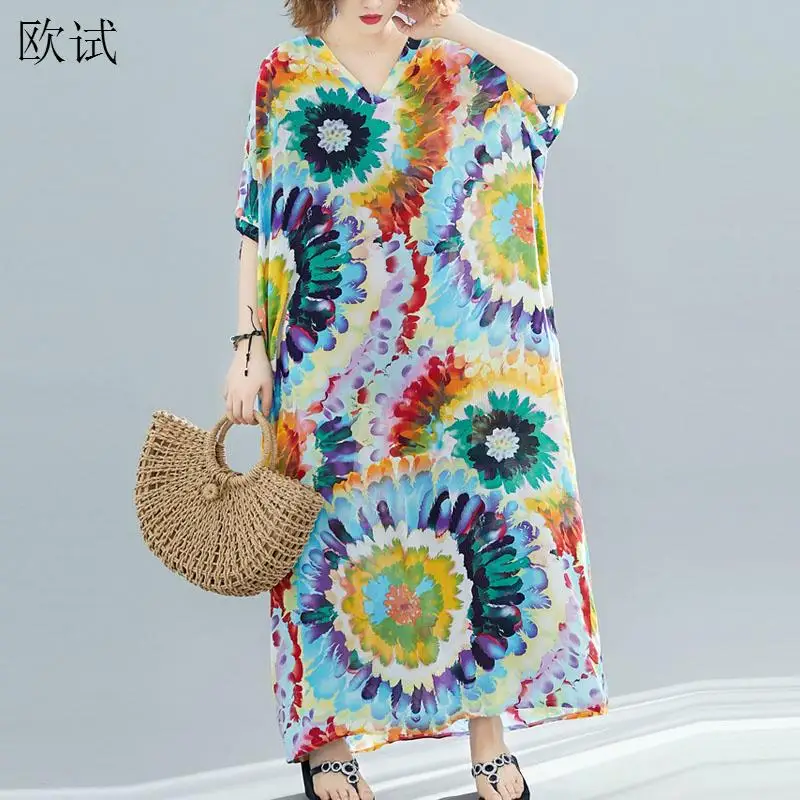 sunflower maxi dress plus size