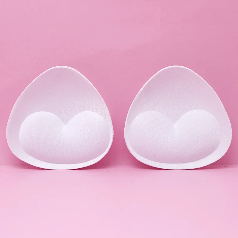 Women Intimates Accessories Insert Push Up Incrassation Removeable Enhancer Bra Pads Swimsuit Bikini Padding Chest Enhancer