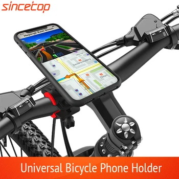 

Quick mount Bicycle Phone Holder For iPhone Samsung Universal Mobile Cell Phone Holder Bike Handlebar Clip Stand GPS Bracket