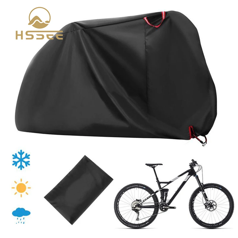 

HSSEE official authentic bicycle Waterproof Snow Cover Rain UV cover 210D Oxford 20 to 29"MTB road bike outdoor dust cover