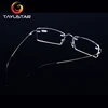 Titanium alloy glasses frame Rimless eyeglasses myopia Prescription eyeglasses men women myopia glasses reading glasses ► Photo 2/6