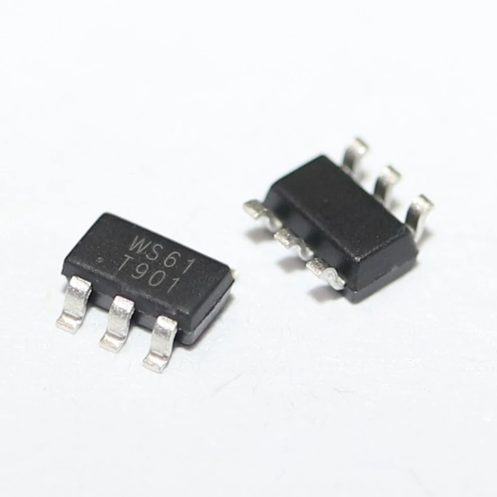 

10PCS WS3202E61-6 WS61 SOT23 WS3202E SOT23-6 WS3202E61-6/TR Overvoltage and overcurrent protection chip