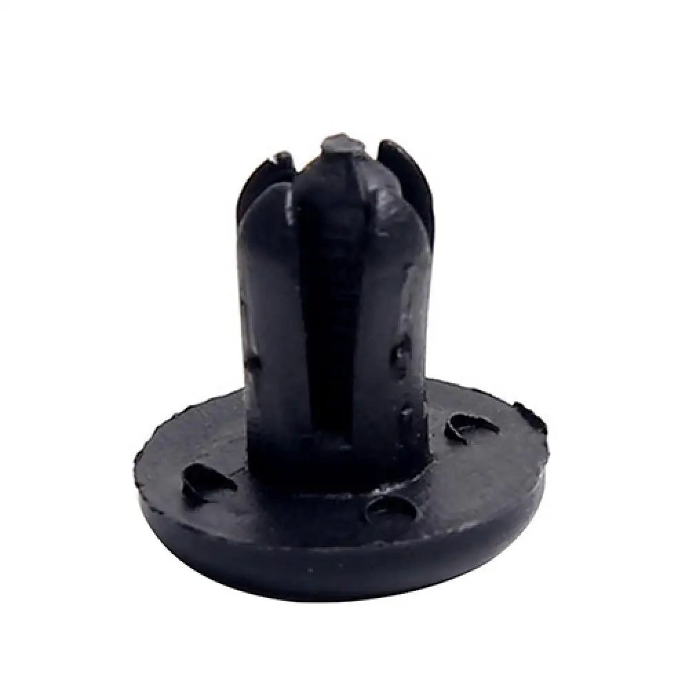 100Pcs Auto Fastener fit 6mm Hole Plastic Car Clips Fender Bumper Shield Retainer Plastic Rivet For Automobile auto fasteners
