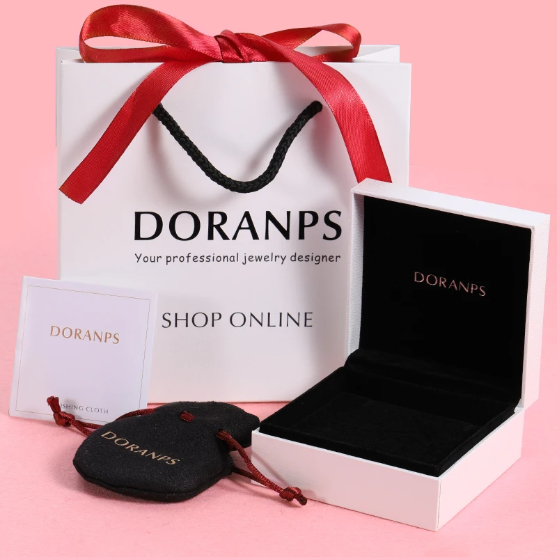 DORANPS ювелирные изделия Серебро 925 браслеты для женщин браслет Шарм браслет свадебные подарки для девушки, 1pz