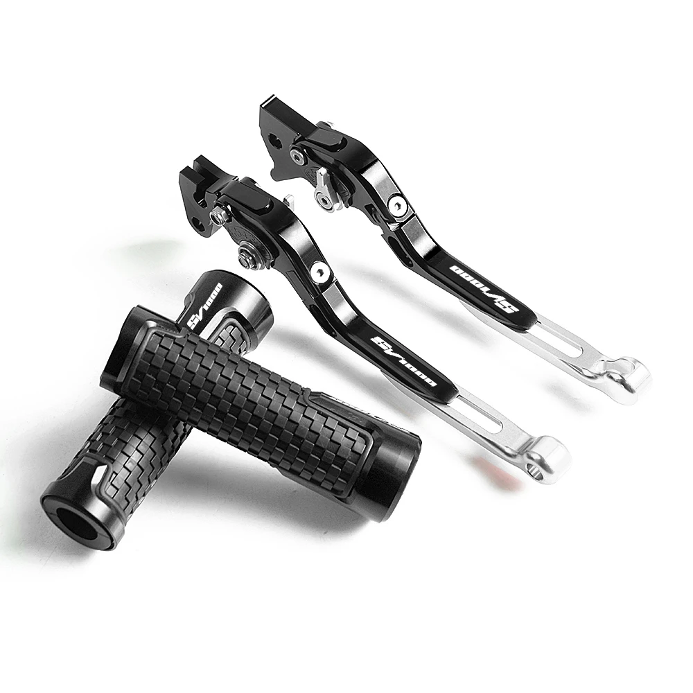 Sv1000 мотоциклетные складной регулируемый сцепные рычаги ручки набор для Suzuki SV1000 SV 1000 2003 2004 2005 2006 2007