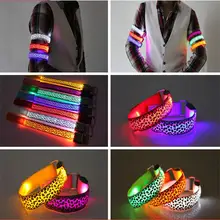 Унисекс прочный пряжка закрытия светодиодный с подсветкой Открытый спортивный нарукавник длинный светильник, быстрый светильник, медленный светильник