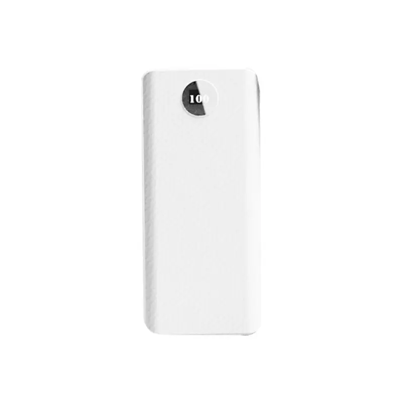 Двойной Тип USB-C Мощность внешнего аккумулятора DIY Kit 20000 мАч 8x18650 Батарея Зарядное