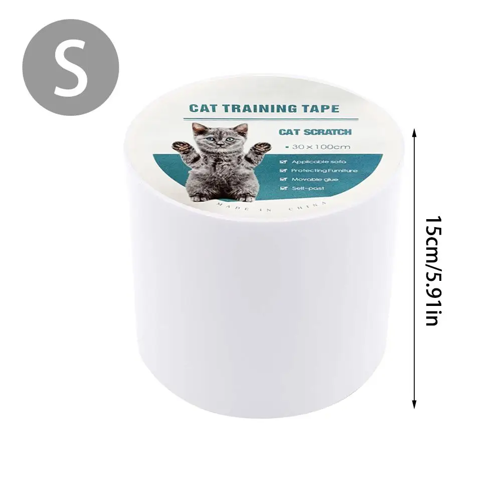 Anti-Scratch Cat Training Tape Sofa Protector Anti-Grab Stick Tapes Strong Adhesion Transparent Anti-Scratch Tape For Pet