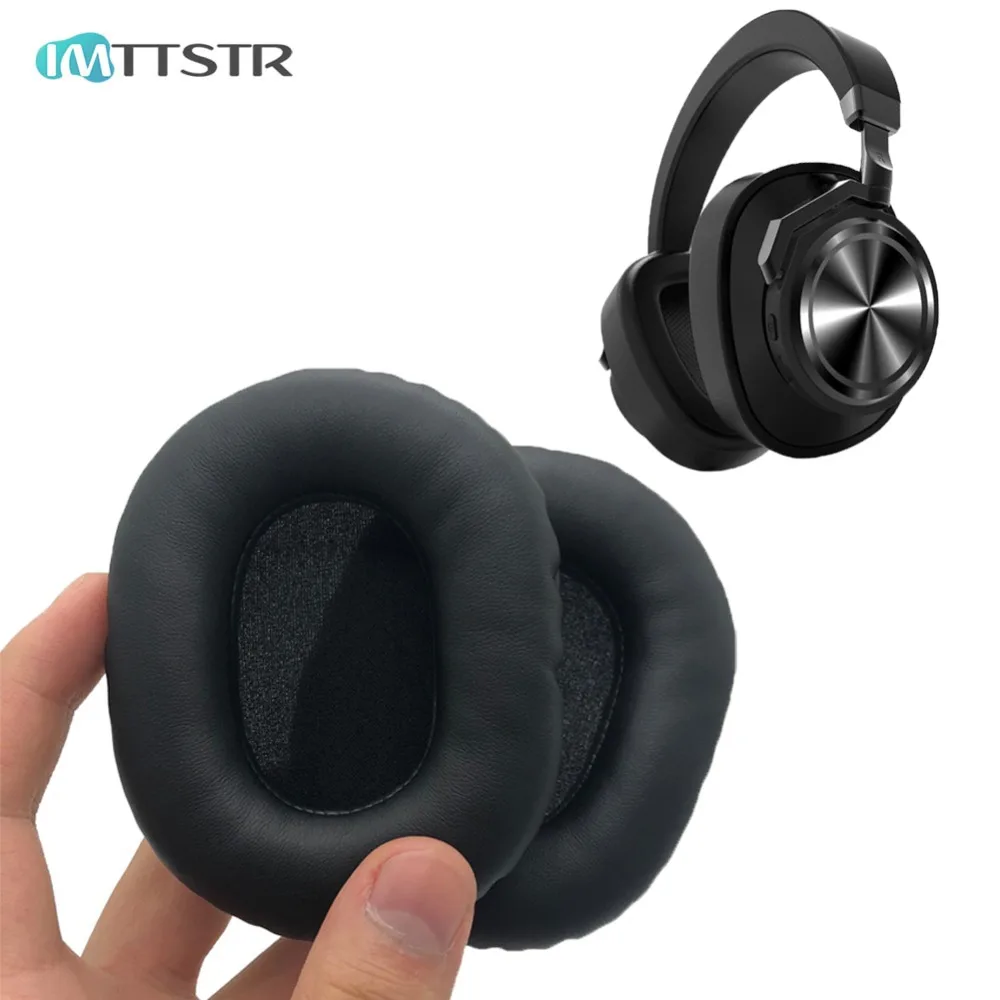 IMTTSTR 1 Pair of Replacement EarPads for Bluedio T6 T6S T6C T7 T7+ T 6 7 S C+ Plus Headset Earpads Earmuff Cover Cushion Cups