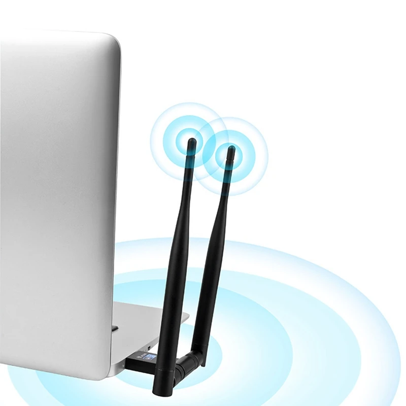 USB WiFi адаптер беспроводной сетевой адаптер AC1200Mbps Двухдиапазонная беспроводная сетевая карта USB3.0 беспроводной приемник
