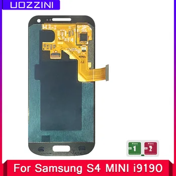 

2 Pcs Super AMOLED For Samsung Galaxy S4 Mini i9190 i9192 i9195 LCD Display Screen Touch Digitizer Tempered Glass