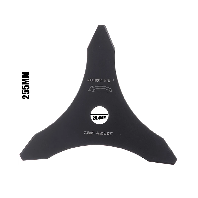 Lawn Mower Metal Trimmer Blade Garden Grass Brush Cutter Brushcutter Trimmer Blade Strimmer 3 Teeth Cutting