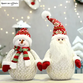 

Snowflake Doll New Year Decoration Hotel Shopping Mall Scene Decoration Snowman Old Man Christmas Decoration 2021 New Year