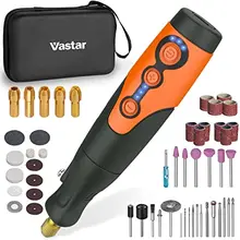 Ferramenta rotativa sem fio Kit 3.7V 2.0ah tipo c carregamento rápido 3 velocidade variável mini ferramenta rotativa com 51 acessórios diy en