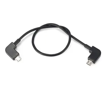 

OTG Data Cable for DJI Mavic Pro Air Spark Mavic 2 Zoom Drone Type-C Micro-USB Adapter Wire Connector for Tablet Phone 30cm