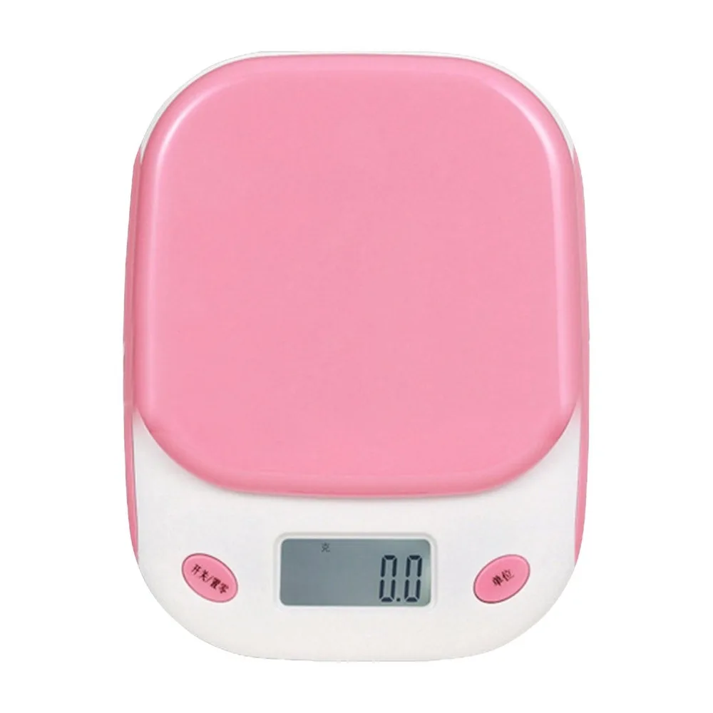 Household Kitchen Scale With Tray Bowl Measuring Scale Electronic Weighing Scale Precision Digital Gram Measuring Scale 5kg/1g