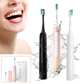 

38000 times Smart App Electric Toothbrush Waterproof Rechargeable Adults Whitening Sonicare Travel Electric Teethbrush vibratore