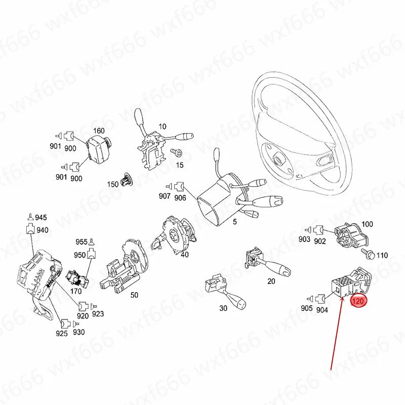 Авто ручной тормоз переключатель парковка переключатель подходит для S221mer ced es-be nzS300 S350 S400 Кнопка Ручного Тормоза Кнопка парковки pull ручка