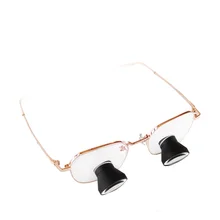 

Ultra-light Titanium Frame TTL2.5X Through The Lens Dental Medical Surgical Loupes Embedded IPD Customized(TTL2.5X-T)