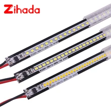 Светодиодный бар светильник AC220V высокое Яркость 50 см, 40 см, 30 см, 72 светодиодный s 2835 Светодиодный жесткой полосы энергосберегающий светодиодный люминесцентных ламп 5 шт./лот