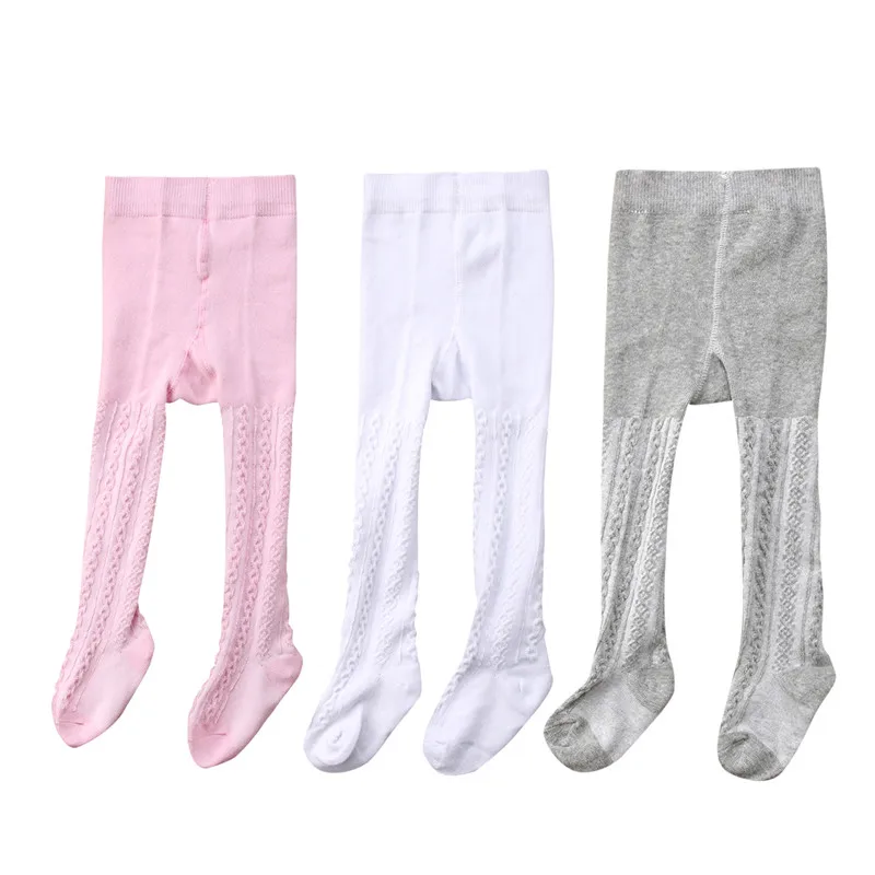 

Newborn Toddlers 3PCS Baby Girls Tights Thin Pantyhose Stockings Warm Cotton Suit For 0-24months
