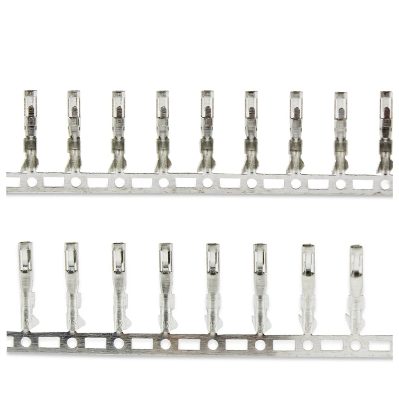 200PCS 2.54mm Pitch Connector Dupont Jumper Wire Cable Crimp Terminal Connector