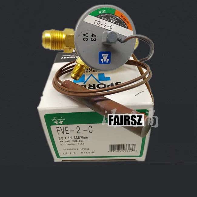 SPORLAN тепловой расширительный клапан FVE-2-C 22(V) 407C(N