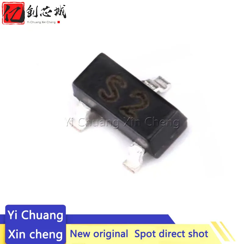 

100 шт. CJ2302 SOT23 2302 S2 SOT-23-3 SMD 20V 3A N-Channel MOSFET