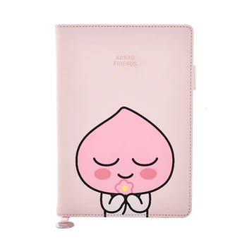 

Cartoon pattern yellow blue pink toucan notepad cute bear girl hand book notebook