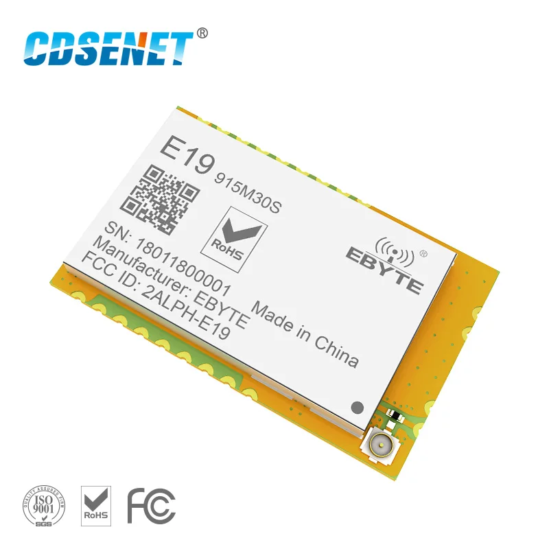 SX1276 LoRa 915 МГц SMD модуль передачи данных 30dBm CDSENET E19-915M30S LNA большой диапазон |