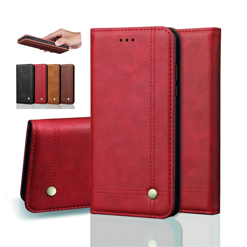 Huawei Honor 8X 9X Pro Case 8 X Retro Cover Leather Wallet 20 V20 10 Lite Honor8X Coque Fundas | Мобильные телефоны и