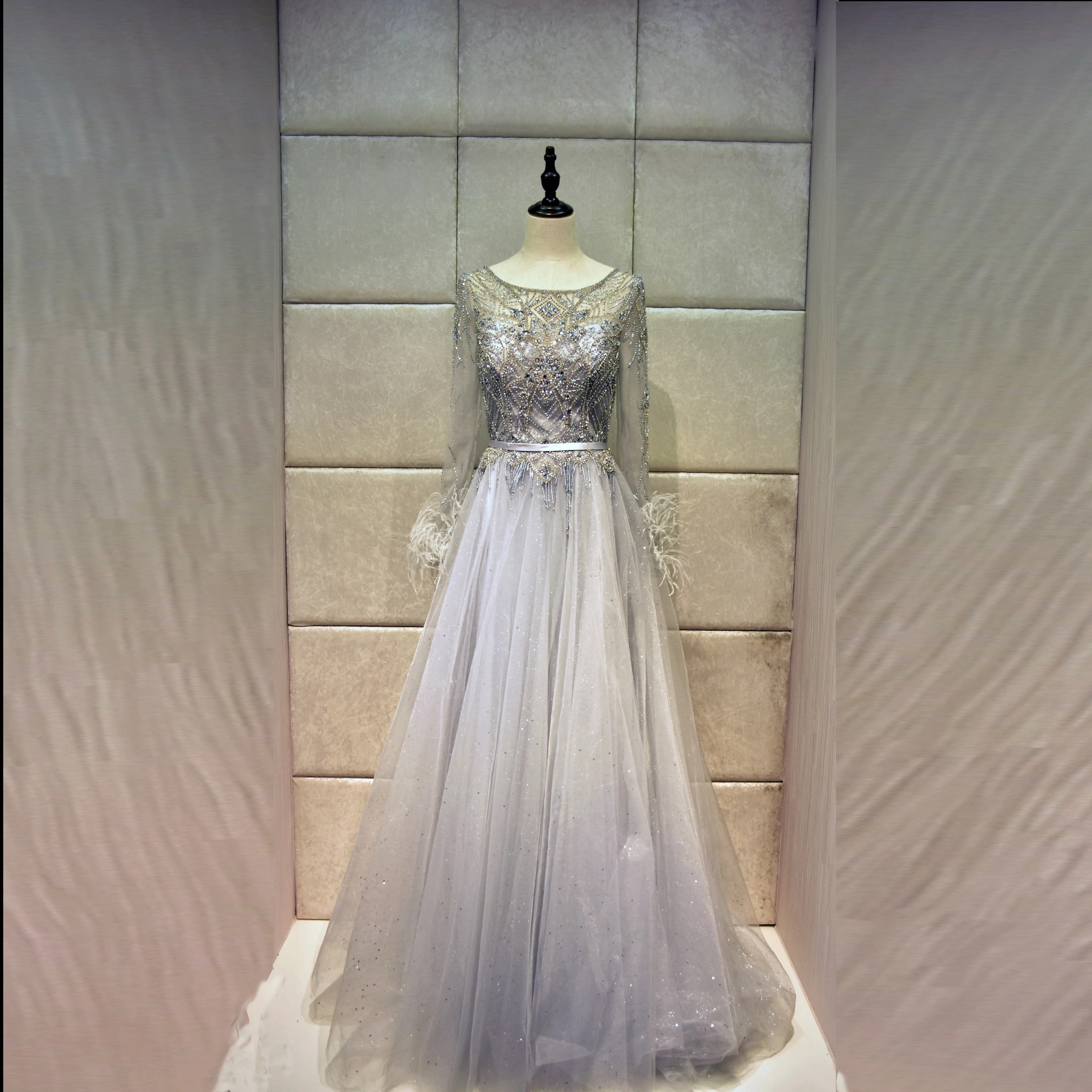 Роскошное вечернее платье 2020new vestido de noiva abendkleider robe soiree длинное платье|Вечерние
