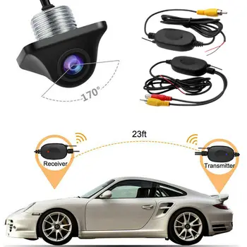 

Wireless Car Parking Backup Camera For Left Right Front Rear View Waterproof Wireless Audio Video AV Transmitter