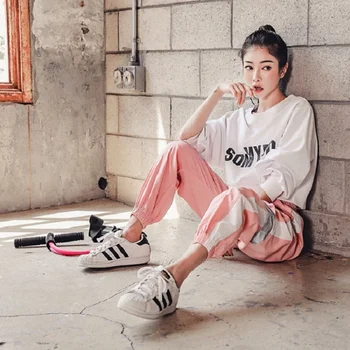 

New Women Top And Pants Casual Long Sleeve Gym Autumn Tracksuit Women Bodcon 2 Piece Clothing Hoddies Sports mujer Reflective