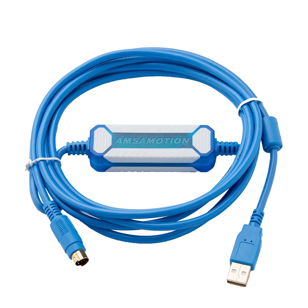 USB-SC09-FX для Mitsubishi PLC Кабель для программирования совместимый FX-USB-AW помехи FX2N/FX1N/FX0/FX0N/FX0S/FX1S/FX3U