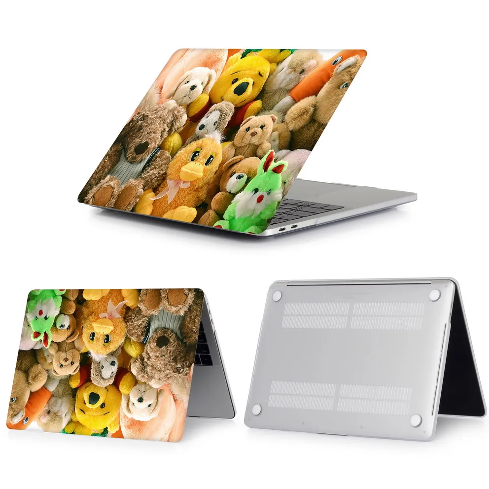 HD цветной печатный вал чехол для Apple MacBook Air 13,3 чехол 11 Pro 15 retina 12 сумка для ноутбука Air 13 Pro 13 Touch bar чехол - Цвет: Da Yang Ke 15