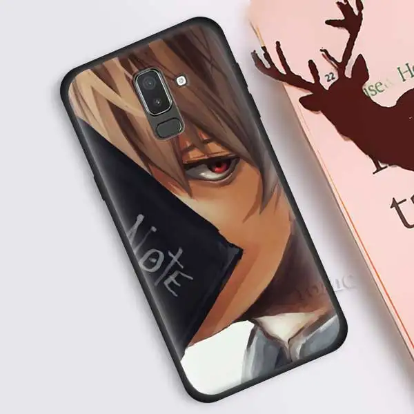 B01 Death Note Ryuk Кира чехол для samsung Galaxy J8 J6 J4 A6 A7 A8 A9 плюс M10 M20 M30 S M40 силиконовый чехол для телефона с изображением на задней панели Чехол - Цвет: B01