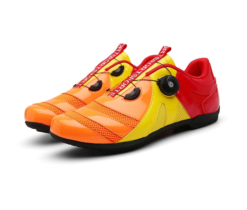 Tide Speed Lacing Professional Cycling Shoes Men Women Bicycle Sneakers Breathable Light Road Bike Shoes Outdoor Lovers