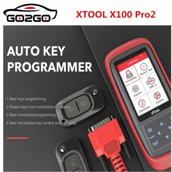

XTOOL X100 Pro OBD2 Auto Key Programmer/Mileage adjustment Including EEPROM Code Reader with Free Update